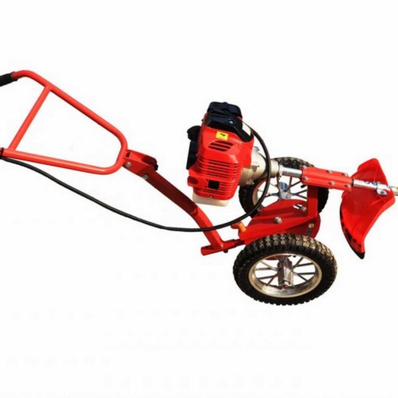 হ্যান্ড পুশ মিনি টিলার কাম ধান-ঘাস কাটার মেশিন